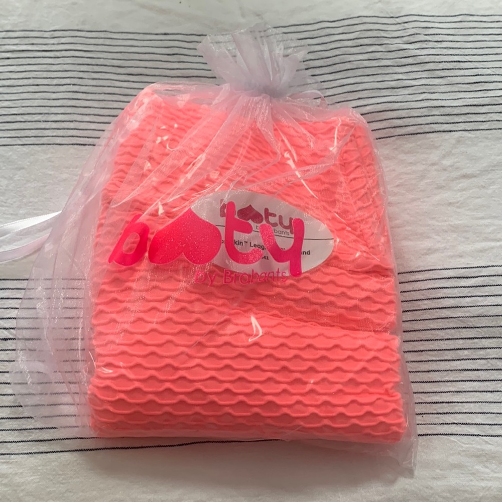Brand new in bag Booty by Brabants leggings. Croco skin material in Pink Sand